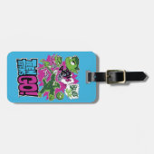 Tien Titans gaan! | Beast Boy Shapeshifts Bagagelabel (Voorkant horizontaal)