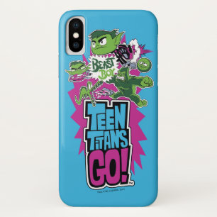 Tien Titans gaan!   Beast Boy Shapeshifts Case-Mate iPhone Case