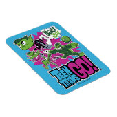 Tien Titans gaan! | Beast Boy Shapeshifts Magneet (Rechterzijde)