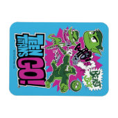 Tien Titans gaan! | Beast Boy Shapeshifts Magneet (Horizontaal)