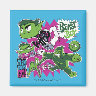 Tien Titans gaan!   Beast Boy Shapeshifts Magneet