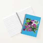 Tien Titans gaan! | Beast Boy Shapeshifts Notitieboek (Binnen)