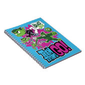 Tien Titans gaan! | Beast Boy Shapeshifts Notitieboek (Rechterzijde)