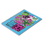 Tien Titans gaan! | Beast Boy Shapeshifts Notitieboek (Linkerzijde)