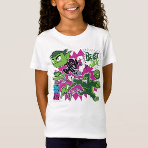 Tien Titans gaan!   Beast Boy Shapeshifts T-shirt