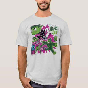 Tien Titans gaan! Beast Boy Shapeshifts T-shirt