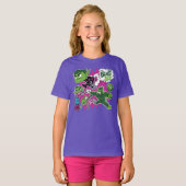 Tien Titans gaan! | Beast Boy Shapeshifts T-shirt (Voorkant volledig)