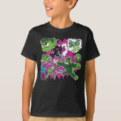 Tien Titans gaan! | Beast Boy Shapeshifts T-shirt (Voorkant)