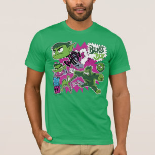 Tien Titans gaan! Beast Boy Shapeshifts T-shirt