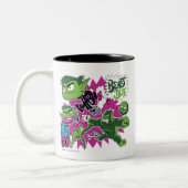 Tien Titans gaan! | Beast Boy Shapeshifts Tweekleurige Koffiemok (Links)