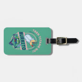 Tien Titans gaan! Beast Boy "Truth Justice Burrito Bagagelabel (Voorkant horizontaal)