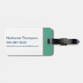 Tien Titans gaan! Beast Boy "Truth Justice Burrito Bagagelabel (Achterkant horizontaal)