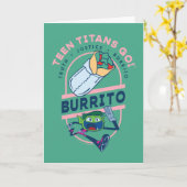 Tien Titans gaan! Beast Boy "Truth Justice Burrito Kaart (Gele Bloem)