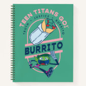 Tien Titans gaan! Beast Boy "Truth Justice Burrito Notitieboek (Voorkant)