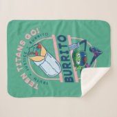 Tien Titans gaan! Beast Boy "Truth Justice Burrito Sherpa Deken (Voorkant (horizontaal))
