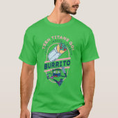 Tien Titans gaan! Beast Boy "Truth Justice Burrito T-shirt (Voorkant)