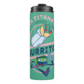 Tien Titans gaan! Beast Boy "Truth Justice Burrito Thermosbeker (Voorkant)