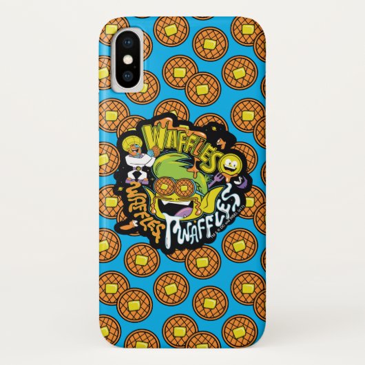 Tien Titans gaan! | Beast Boy Waffles Case-Mate iPhone Case (Achterkant)