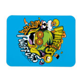 Tien Titans gaan! | Beast Boy Waffles Magneet (Horizontaal)