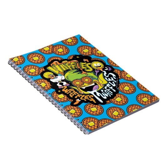 Tien Titans gaan! | Beast Boy Waffles Notitieboek (Rechterzijde)