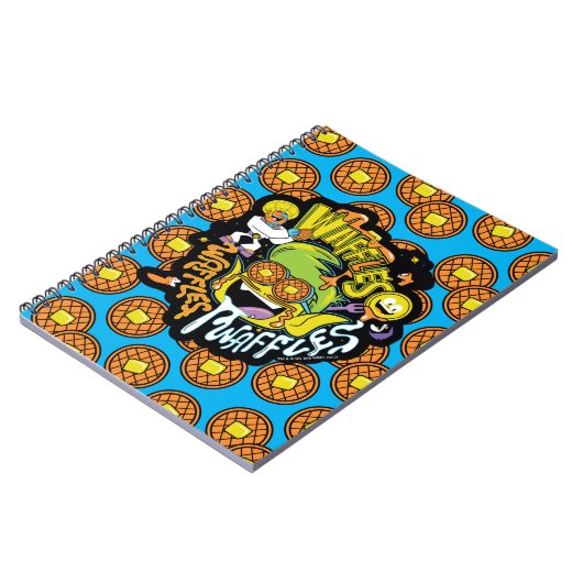 Tien Titans gaan! | Beast Boy Waffles Notitieboek (Linkerzijde)