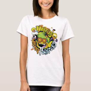 Tien Titans gaan! Beast Boy Waffles T-shirt