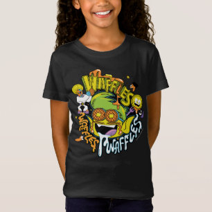 Tien Titans gaan!   Beast Boy Waffles T-shirt