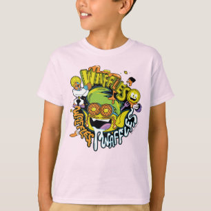 Tien Titans gaan! Beast Boy Waffles T-shirt
