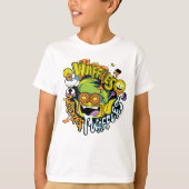 Tien Titans gaan! | Beast Boy Waffles T-shirt (Voorkant)