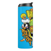 Tien Titans gaan! | Beast Boy Waffles Thermosbeker (Gedraaid links)