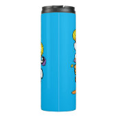 Tien Titans gaan! | Beast Boy Waffles Thermosbeker (Achterkant)