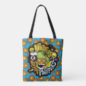 Tien Titans gaan! | Beast Boy Waffles Tote Bag (Achterkant)