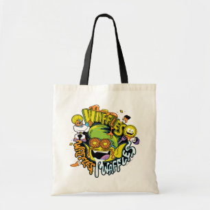 Tien Titans gaan! Beast Boy Waffles Tote Bag