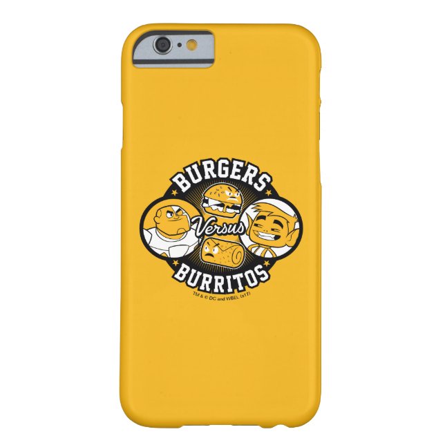 Tien Titans gaan! | Burgers Versus Burritos Case-Mate iPhone Case (Achterkant)