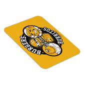 Tien Titans gaan! | Burgers Versus Burritos Magneet (Rechterzijde)