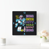 Tien Titans gaan! | Cyborg Burger Rap Vierkante Klok (Huis)