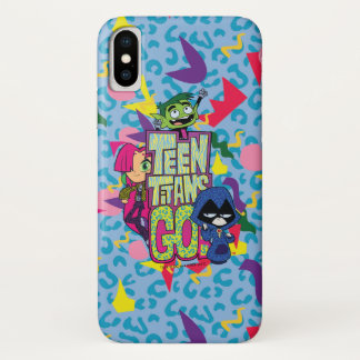 Tien Titans gaan! | Dierlijke afdruk van "Girls Gi iPhone X Hoesje