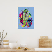 Tien Titans gaan! | Dierlijke afdruk van "Girls Gi Poster (Keuken)