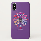 Tien Titans gaan! | Emoticlones van Raven Case-Mate iPhone Case (Achterkant)