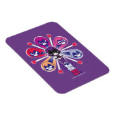 Tien Titans gaan! | Emoticlones van Raven Magneet (Rechterzijde)