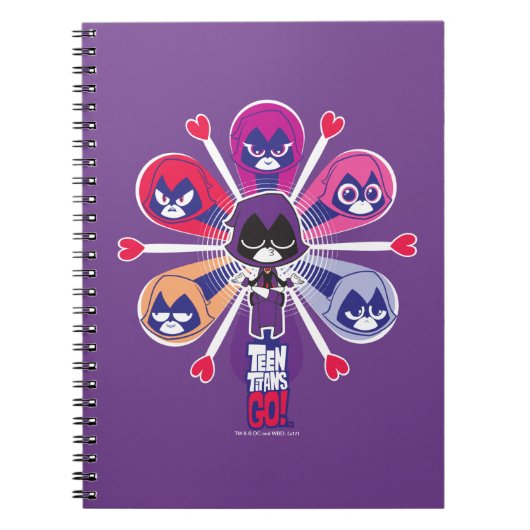 Tien Titans gaan! | Emoticlones van Raven Notitieboek (Voorkant)
