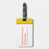 Tien Titans gaan! Ga naar Bagagelabel (Achterkant verticaal)