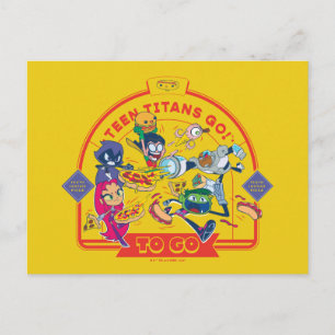 Tien Titans gaan! Ga naar Briefkaart