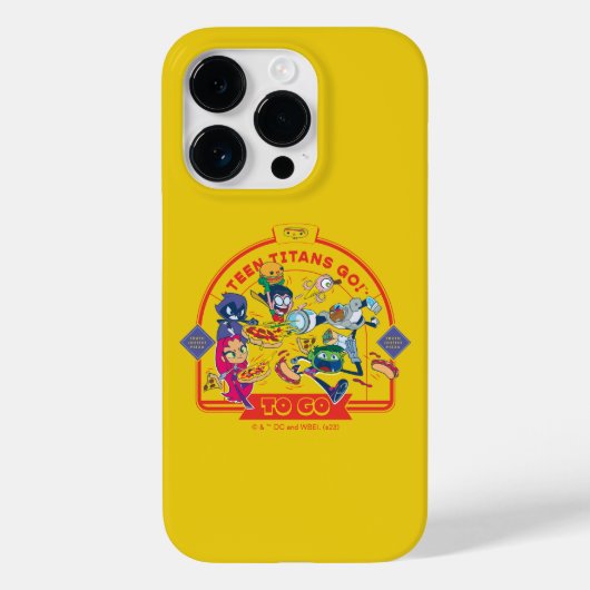 Tien Titans gaan! Ga naar Case-Mate iPhone Case (Achterkant)