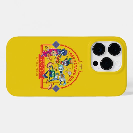 Tien Titans gaan! Ga naar Case-Mate iPhone Case (Achterkant (horizontaal))