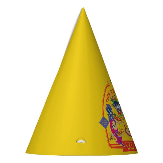 Tien Titans gaan! Ga naar Feesthoedjes (Links)