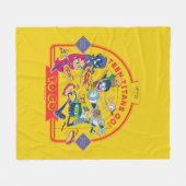 Tien Titans gaan! Ga naar Fleece Deken (Voorkant (Horizontaal))