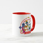 Tien Titans gaan! Ga naar Mok (Voorkant rechts)