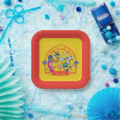 Tien Titans gaan! Ga naar Papieren Bordje (Feest)