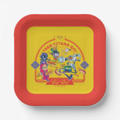 Tien Titans gaan! Ga naar Papieren Bordje (Voorkant)